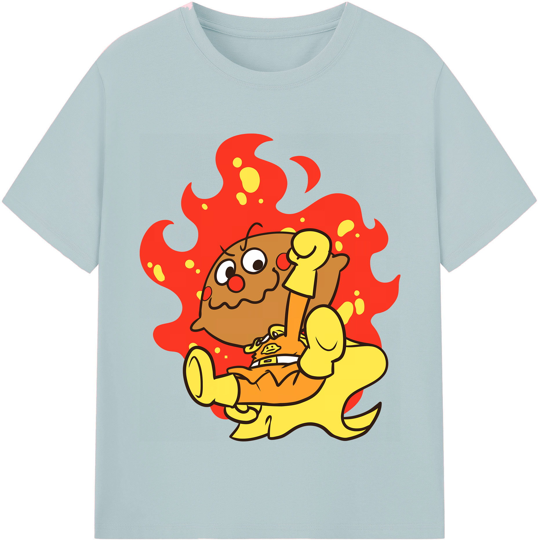 （画像用） アンパンマン Anpanman 綿100％半袖Tシャツ（フロントプリント）